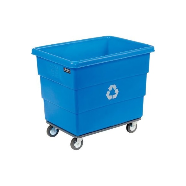 Cr Daniels Dandux Dandux Recycling Cube Truck For Multiple Recyclables, 18 Bushel, Blue 51-116018U-5RYC - main